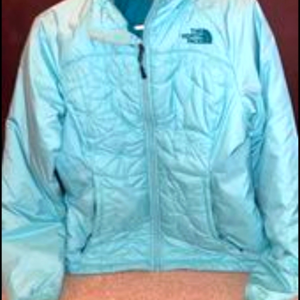 North Face Jacket Light Blue